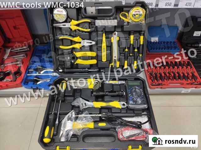 Набор инструмента для электрика WMC tools WMC-1034 Санкт-Петербург - изображение 1