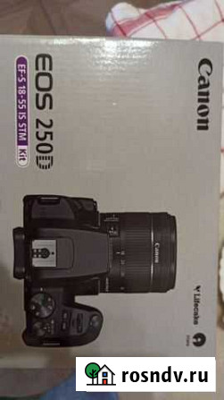 Цф Canon EOS250D EF-S 18-55 isstm Kit BI Казань - изображение 1