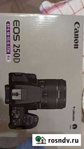 Цф Canon EOS250D EF-S 18-55 isstm Kit BI Казань - изображение 1