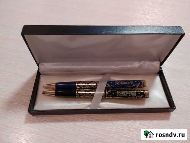 Ручки в подарочном футляре Мыски - изображение 1