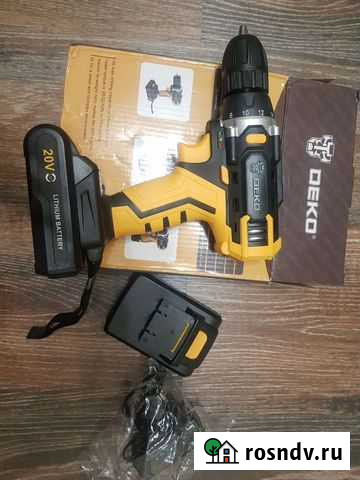 Аккумуляторная дрель Deko Тверь - изображение 1