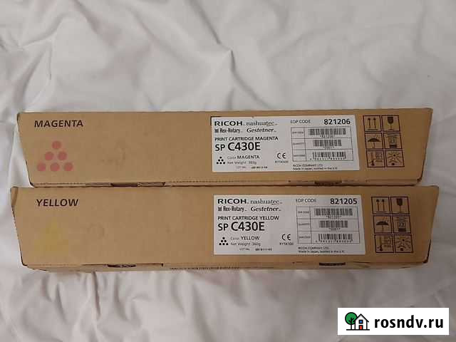 Картриджи ricoh sp c430e Сочи - изображение 1