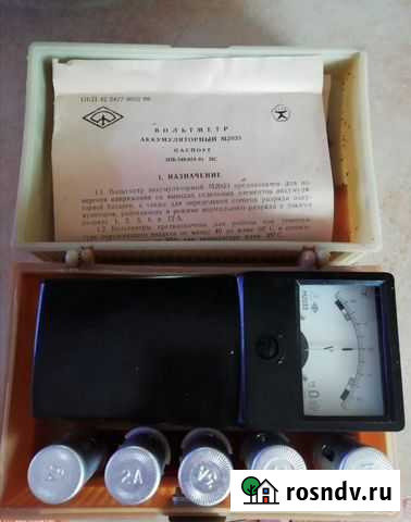 Вольтметр аккумуляторный Новосибирск - изображение 1