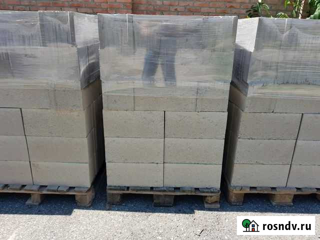 Евро пеплоблоки вибропрессованные на поддонах Грозный - изображение 1