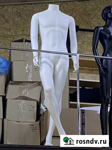 Белый мужской манекен Санкт-Петербург - изображение 1