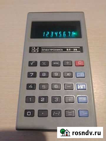 Калькулятор Электроника(СССР/1985г.) Череповец - изображение 1