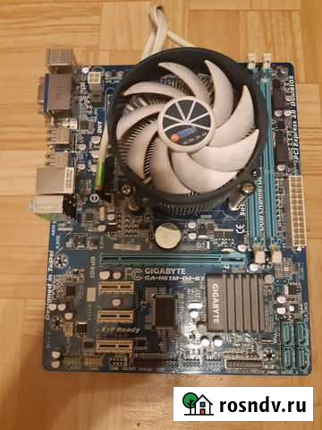 I5-2300+gigabyte h61m-d2-b3+кулер Кострома - изображение 1