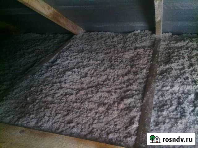 Эковата, экофлис Утепление потолков, мансард Лабинск - изображение 1