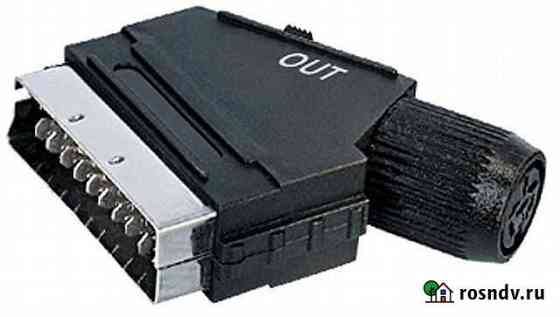 Переходник 6 pin (DIN 45322) мама - scart (папа) Железногорск