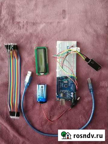 Ардуино плюс дисплей, шина, датчик Пермь - изображение 1