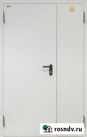 Дверь противопожарная двупольная Омск - изображение 1