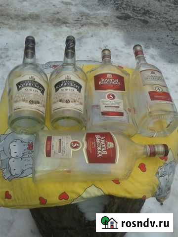 Пустые бутылки 1 л и 0,5л Тула - изображение 1