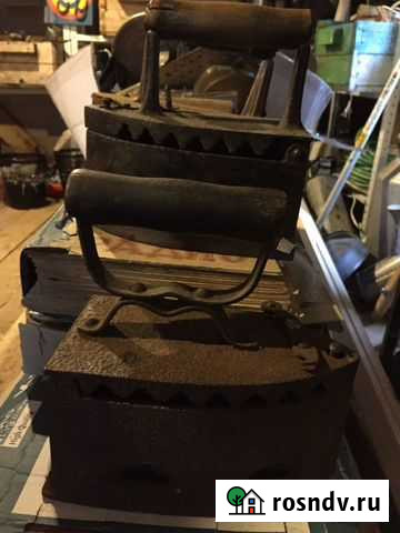 Утюг старинный Владимир - изображение 1