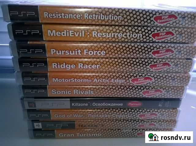 Игры для PSP (новые, в заводской упаковке) Энгельс - изображение 1