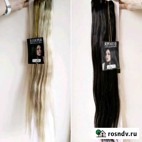 Натуральные волосы на заколках Couper Пермь - изображение 1