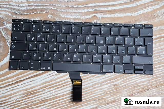 Клавиатура MacBook Air A1370 A1465 рст euro Ru-En Сочи - изображение 1