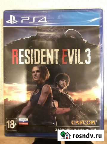 Resident Evil 3 remake ps4 Новая Владимир - изображение 1