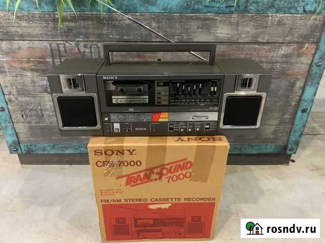 Магнитола Sony cfs 7000 Москва - изображение 1