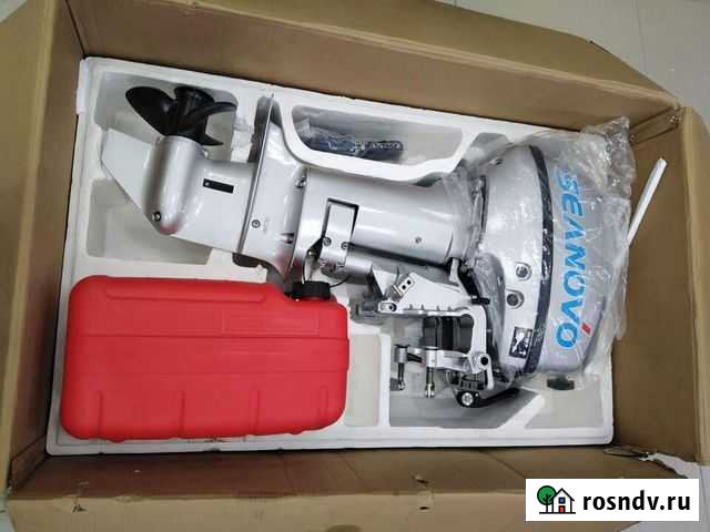 Лодочный мотор Seanovo 9.9 FHS. Гарантия 5 лет Улан-Удэ - изображение 1