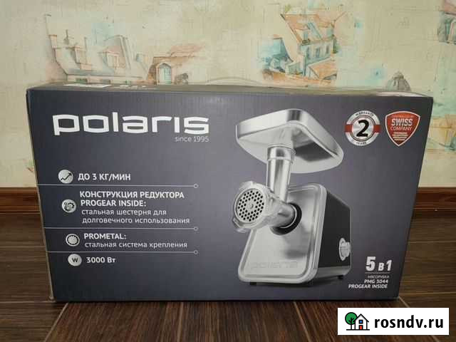 Мясорубка polaris PMG 3044 progear новый Вологда - изображение 1
