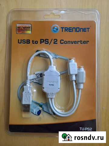 Переходник trendnet TU-PS2 USB-PS/2 Аксай - изображение 1