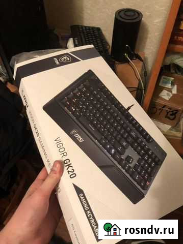 Клавиатура мембранная msi vigor gk 20 Сергиев Посад - изображение 1