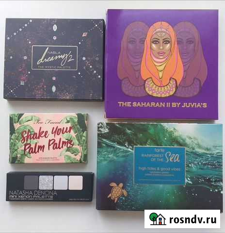 Палетки тени Tart,Nabla,Denona,Too Faced,Juvias Красноярск - изображение 1