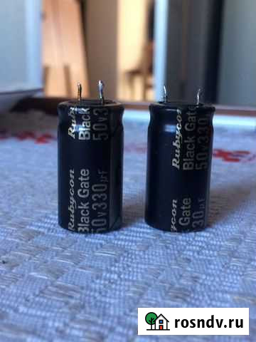 Конденсаторы Black Gate Rubycon Шадринск - изображение 1