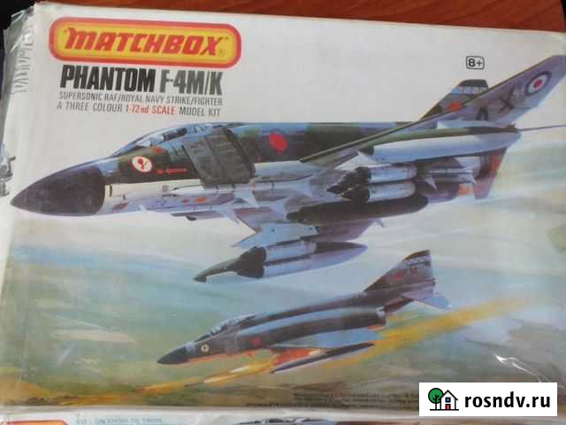 Модель самолета 1/72 F-4 Fhantom Биробиджан - изображение 1