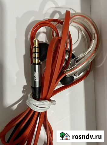 Наушники с микрофоном и громкостью Челябинск - изображение 1