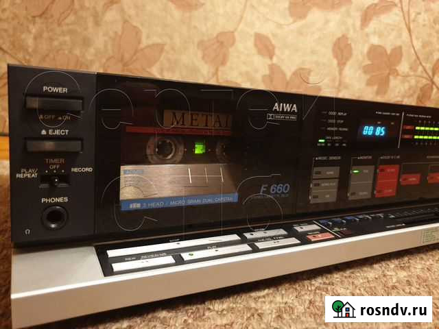 Aiwa F-660 3-х головая дека Made in Japan Санкт-Петербург - изображение 1