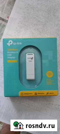 Сетевой адаптер WiFi TP-link TL-WN821N USB 2.0 Челябинск - изображение 1