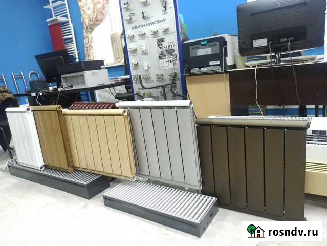 Радиатор вертикальный стальной алюминиевый тт122 Казань - изображение 1