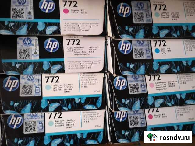Картридж HP 772 Люберцы - изображение 1