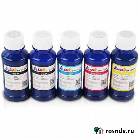 Комплект сублимационных чернил 100 мл (5 цветов) Пермь - изображение 1