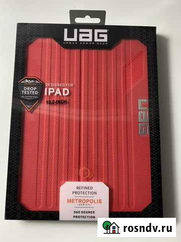 Чехол UAG на iPad 10.2 7 поколения красный Новосибирск - изображение 1