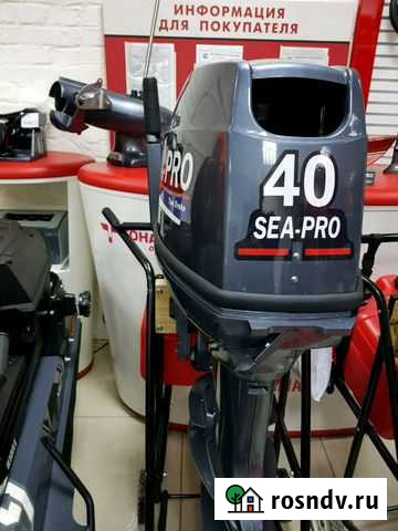 Продам лодочный мотор Sea-Pro T40JS водомет Красноярск - изображение 1