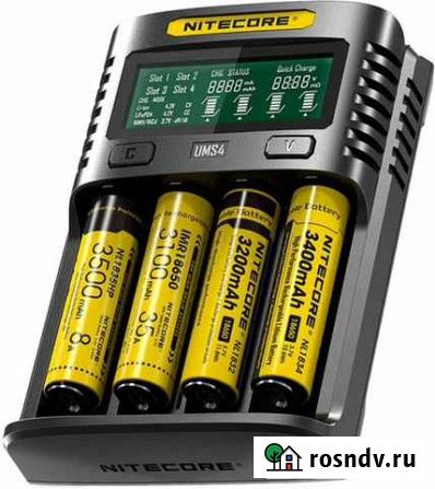 Универсальное зарядное устройство Nitecore UMS4 Миасс - изображение 1