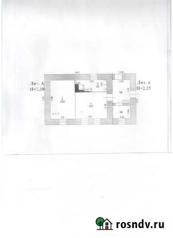 Дом 60 м² на участке 40 сот. на продажу в Донском Липецкой области Донское - изображение 1