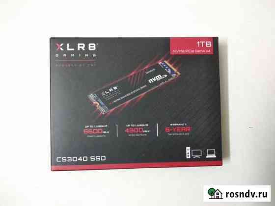 SSD M.2 1TB PNY XLR8 CS3040 Gen4 5600/4300 Новый Астрахань