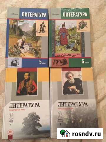 Учебники по литературе для 6 класса Зарайск - изображение 1