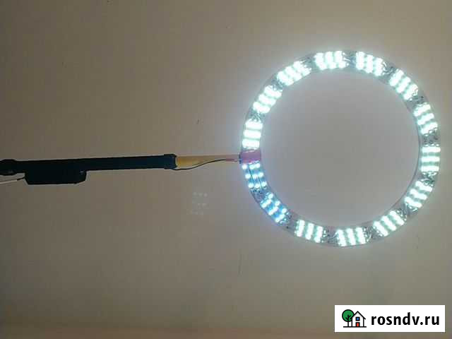 Кольцевая самодельная лампа Дербент - изображение 1