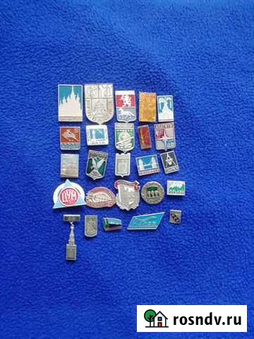 Продам значки Города Юрга - изображение 1