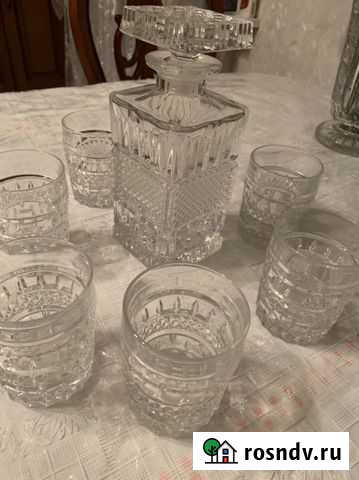 Хрустальный набор для виски. Bohemia (этажерка) Кострома - изображение 1
