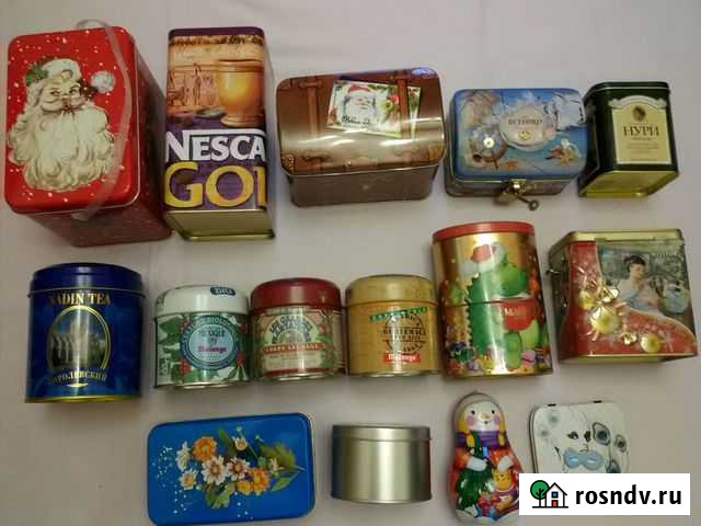 Жестяные коробки разные Мурманск - изображение 1