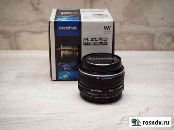 Olympus 17mm f/1.8 новый + бленда Воронеж
