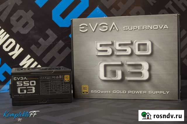 Блок питания evga SuperNova G3 550W Новосибирск - изображение 1
