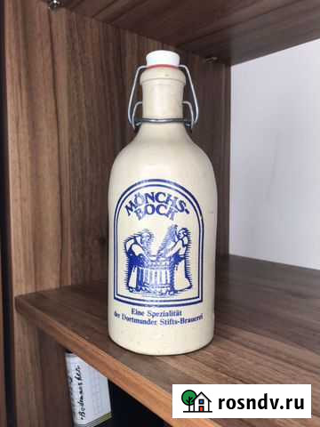 Керамическая пивная бутылка, Германия Ростов-на-Дону - изображение 1