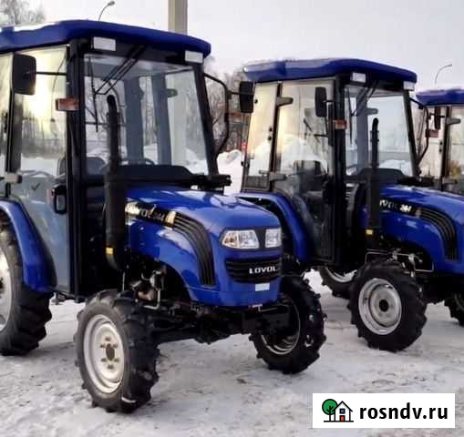 Трактор Lovol Foton TE-244 каб +Измельчитель веток Красноярск - изображение 1