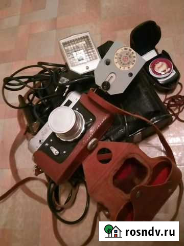Фотоаппарат фэд-3, экспонометр, фотовспышка Рязань - изображение 1